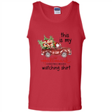 Snoopy This Is My Hallmark Christmas Movies Watching T-Shirt - Tank Top