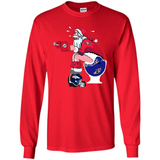 San Francisco 49ers Santa Claus Toilet