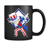 MLB TAMPA BAY RAYS UNCLE SAM DABBING INDEPENDENCE DAY