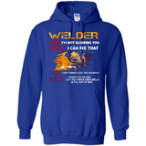 Know I'm on fire let me finish this weld shirt Sweatshirt - Hoodie