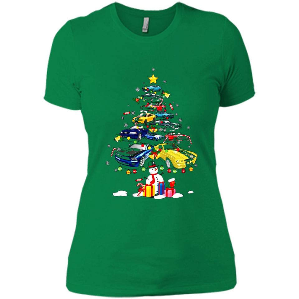 Mustang Tree Christmas Sweatshirt PINGPONG