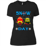 Snow Day Shirt For Cleveland Cavaliers Vs Minion Fans pingpong