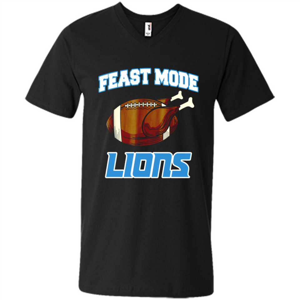 Feast Mode Lions Shirt - Detroit Turkey Thanksgiving
