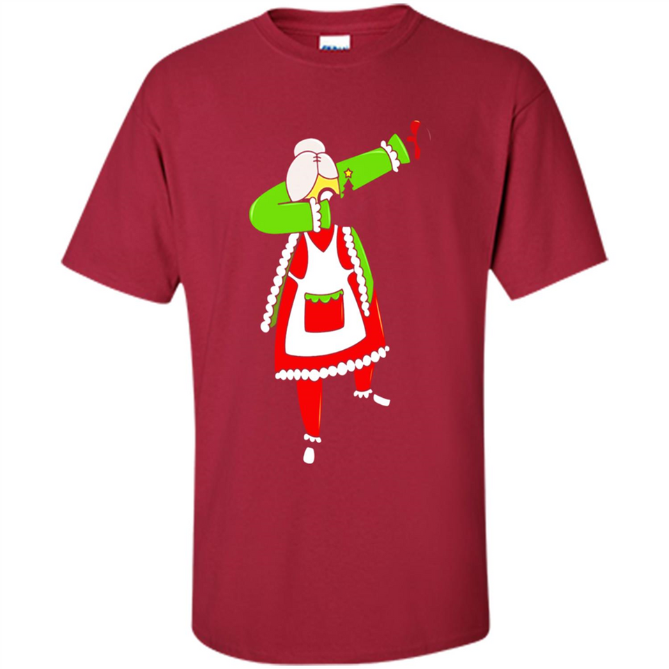Funny Dabbing Mrs. Santa Claus Christmas Dab - Shirt