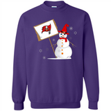 Tampa Bay Buccaneers Snowman Funny