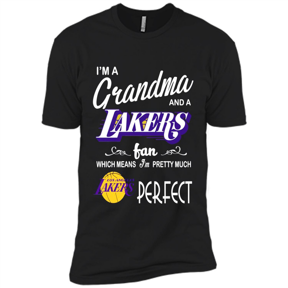 I'M A Grandma And A Los Angeles Lakers Fans