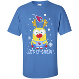 Minion Arizona Cardinals Ugly Christmas Sweater Let it Snow - Shirt