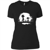 Snoopy The Peanuts Walking To The Moon