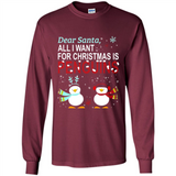 All I Want For Christmas is Penguins PINGPONG