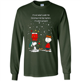 It’s Not What’s Under The Christmas Tree Snoopy Charlie Brown PING PONG