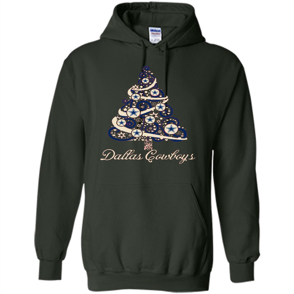 Dallas Cowboys NFL Football Team Logo Christmas Tree T-Shirt - Hoodie