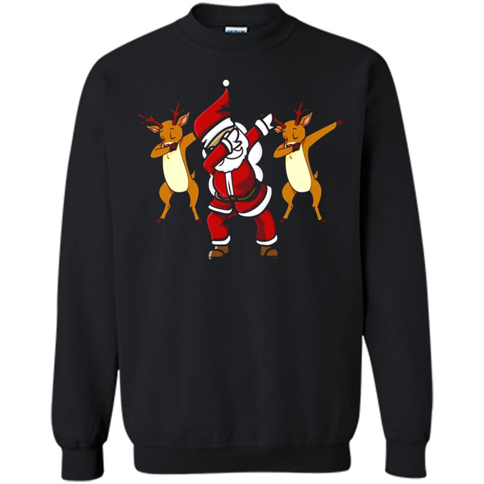 Dabbing Santa - Funny Santa Claus Christmas Dab - Sweatshirt