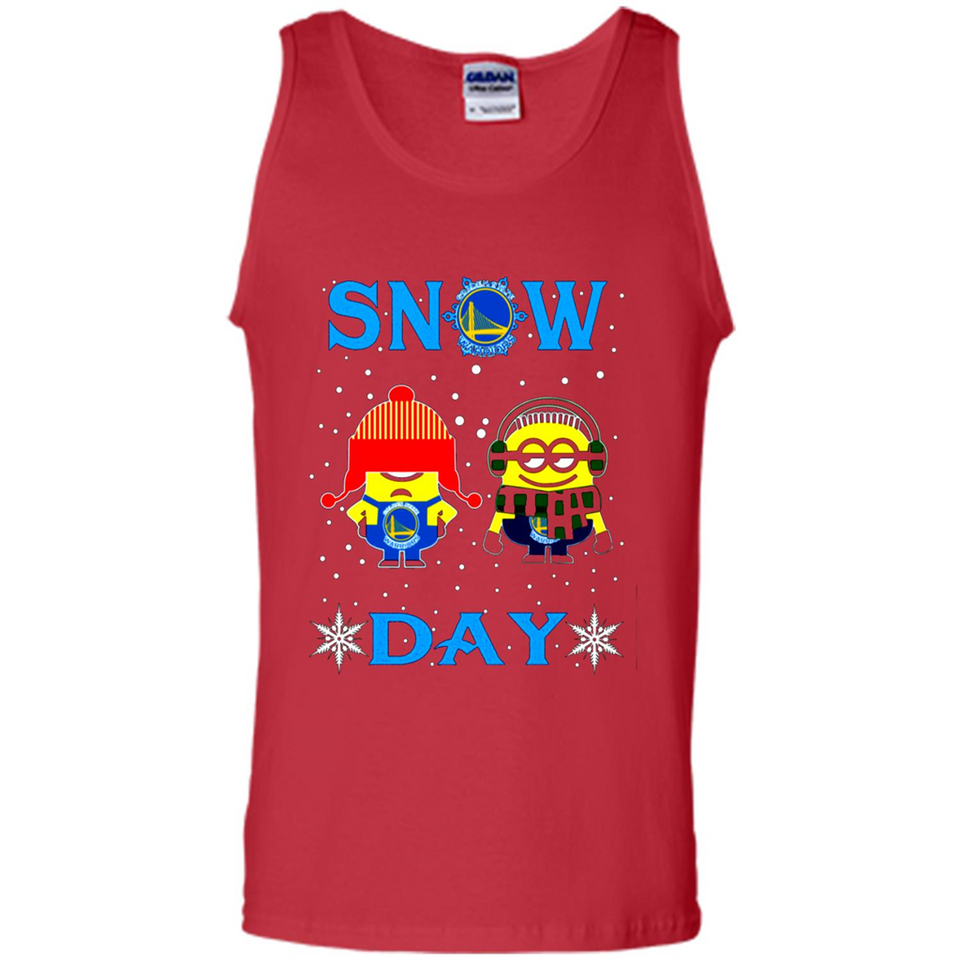 Snow Day Shirt For Golden State Warriors Vs Minion Fans pingpong