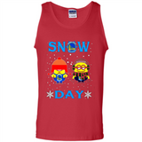 Snow Day Shirt For Golden State Warriors Vs Minion Fans pingpong