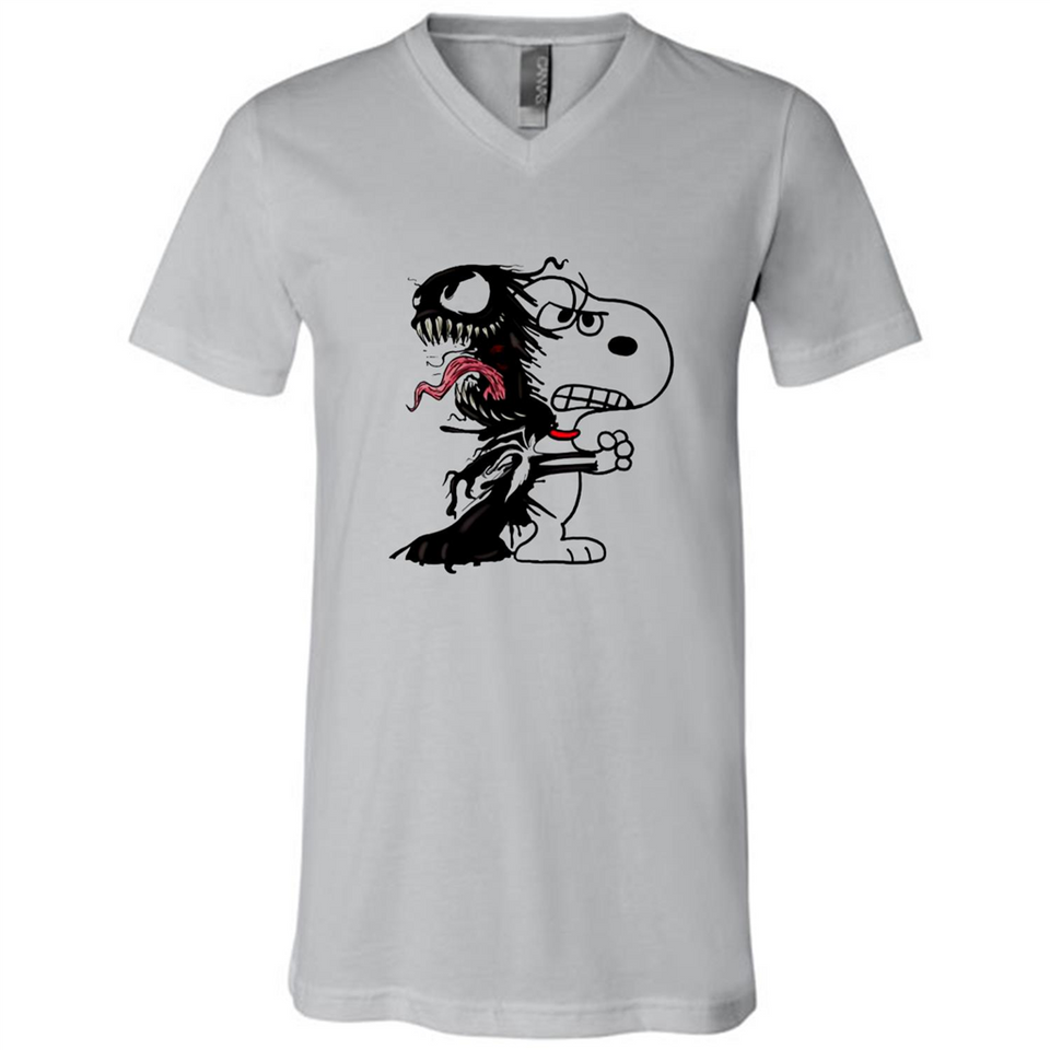 Venom Snoopy MERCHCUTE - Canvas Unisex V-Neck