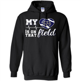 Notre Dame Fighting Irish Football My Heart is on that Field - Hoodie