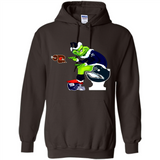 Los Angeles Rams Toilet Grinch Santa Claus Football Fan PINGPONG
