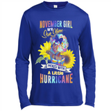 November Girls Sunflower - Canvas Long Sleeve T-Shirt
