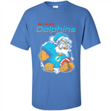 Grumpy Santa Claus Miami Dolphins Football Team PINGPONG