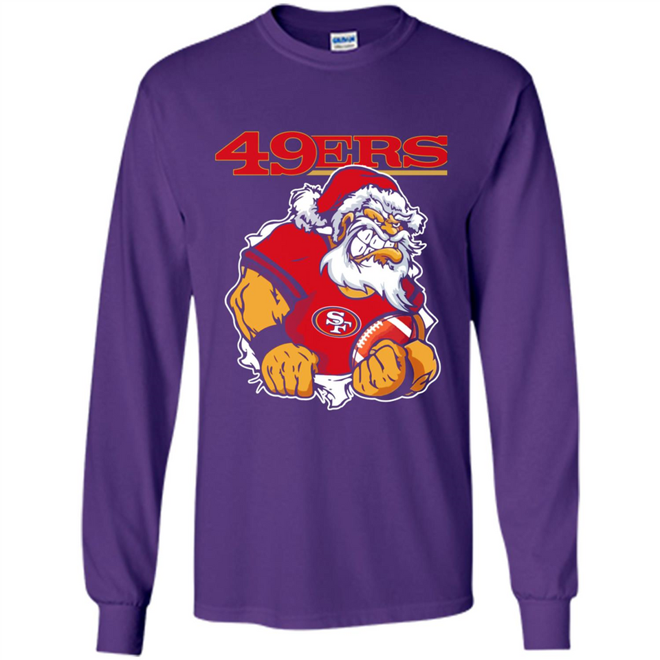 Grumpy Santa Claus San Francisco 49ers Football Team PINGPONG