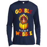 Gobble Til You Wobble Funny Thanksgiving Day Turkey