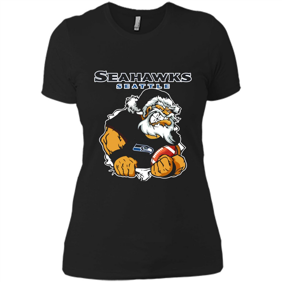 Grumpy Santa Claus Seahawks Seattle Football Team PINGPONG