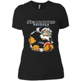 Grumpy Santa Claus Seahawks Seattle Football Team PINGPONG