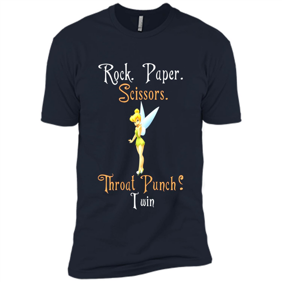 Tinker Bell Rock Paper Scissors Throat Punch I win PINGPONG