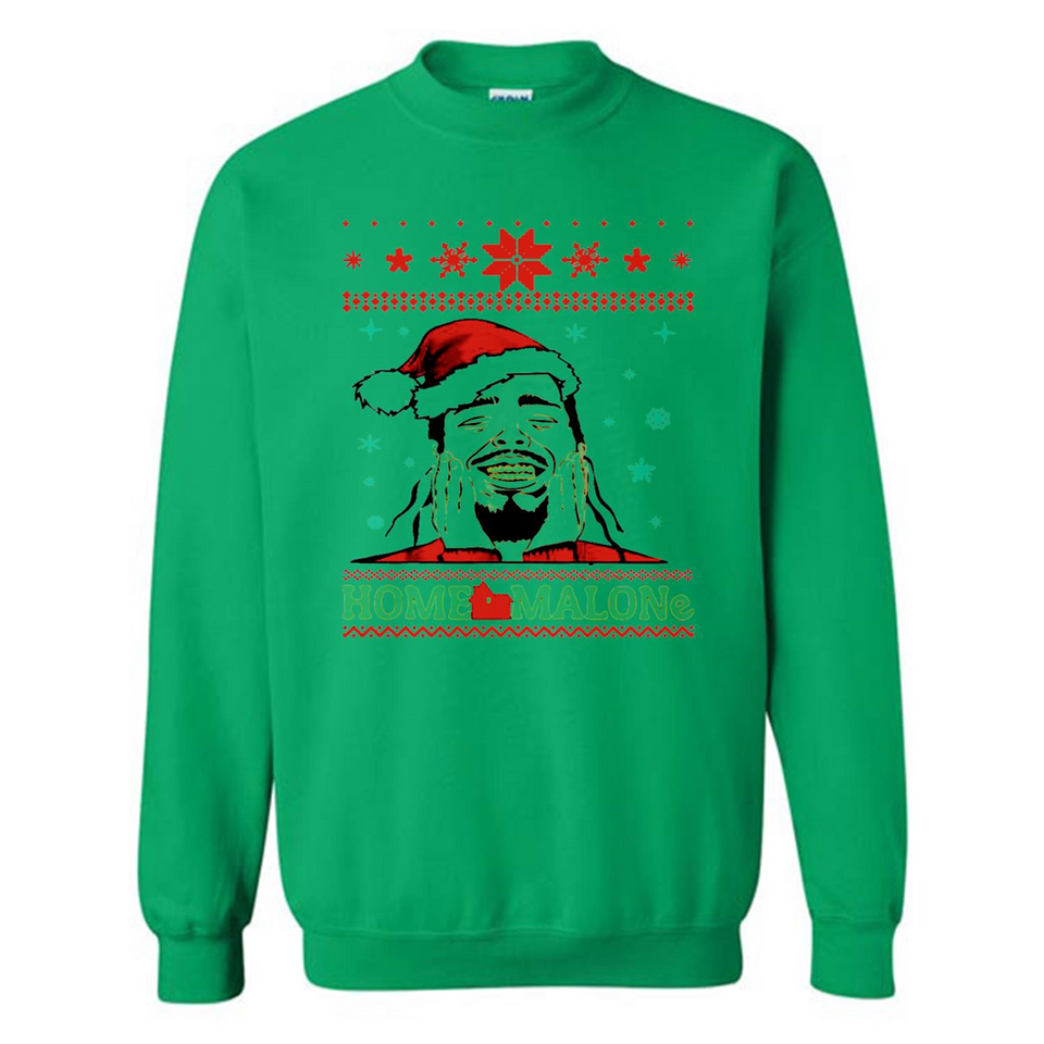 Home Malone Christmas Sweater PINGPONG - Sweatshirt