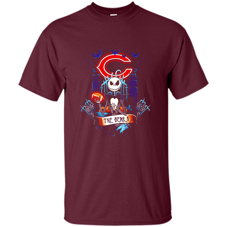 Chicago Bears Halloween The Nightmare Before Christmas - Shirt