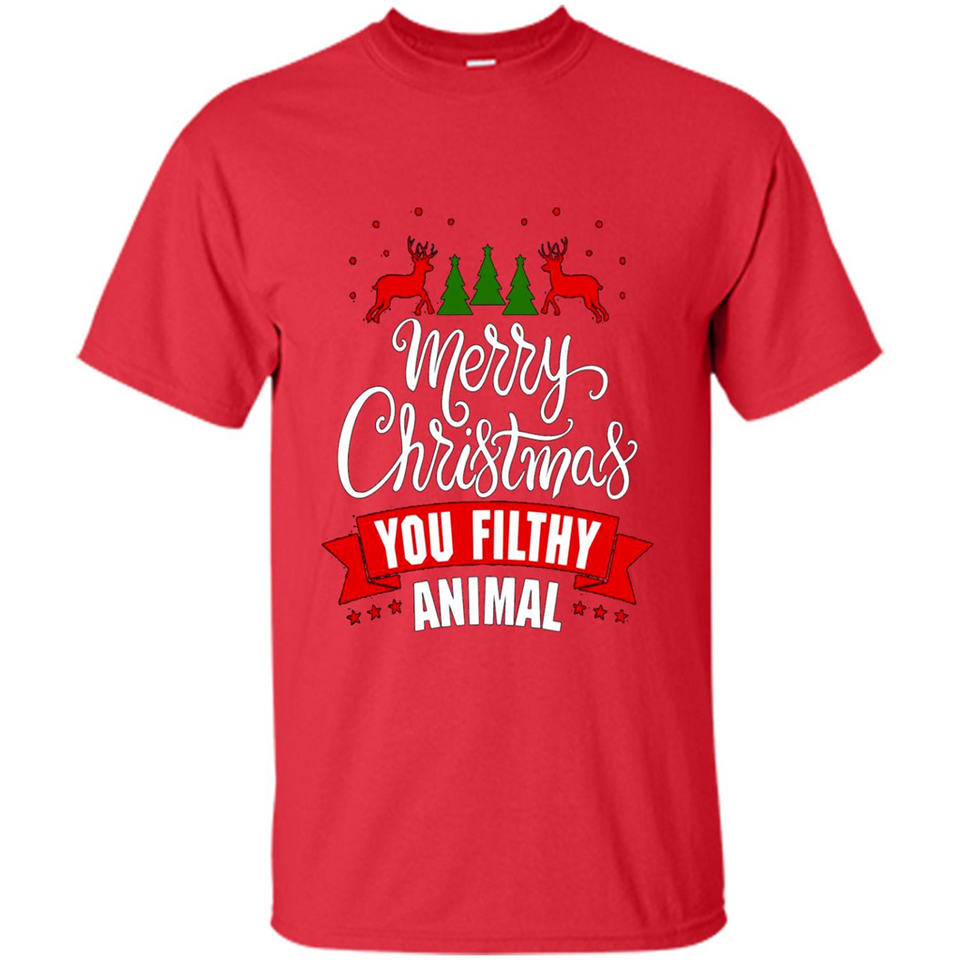Merry Christmas You Filthy Animal PINGPONG