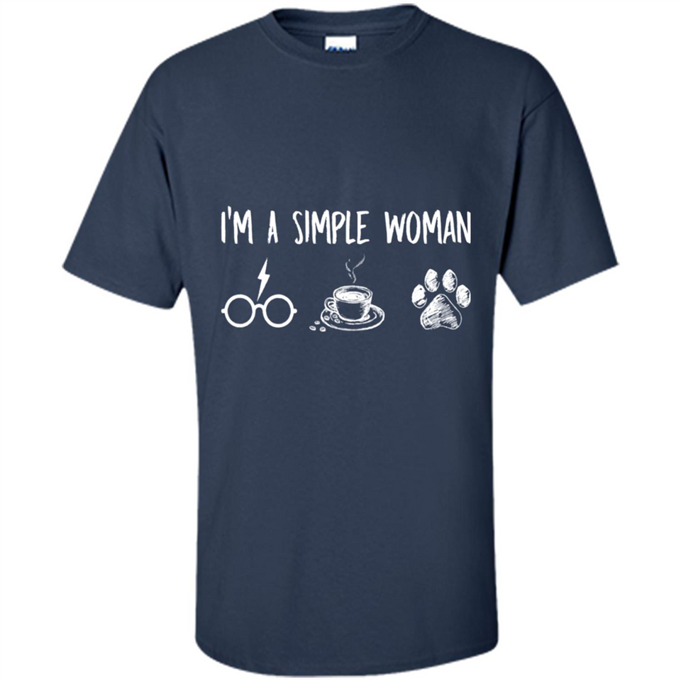I’m Simple Woman Like Harry Potter, Coffee and Dog