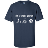 I’m Simple Woman Like Harry Potter, Coffee and Dog