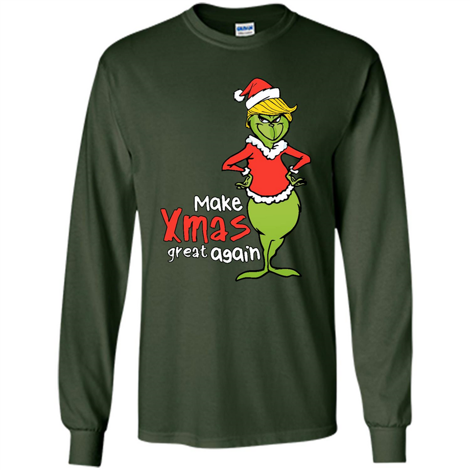 Trump Grinch Shirt, Make Xmas Great Again Christmas
