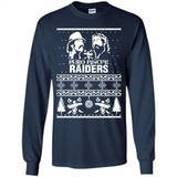 Puro Pinche Raiders Ugly Christmas Sweater - Long Sleeve T-Shirt