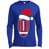 Christmas Football Shirt - Football Santa Hat Christmas