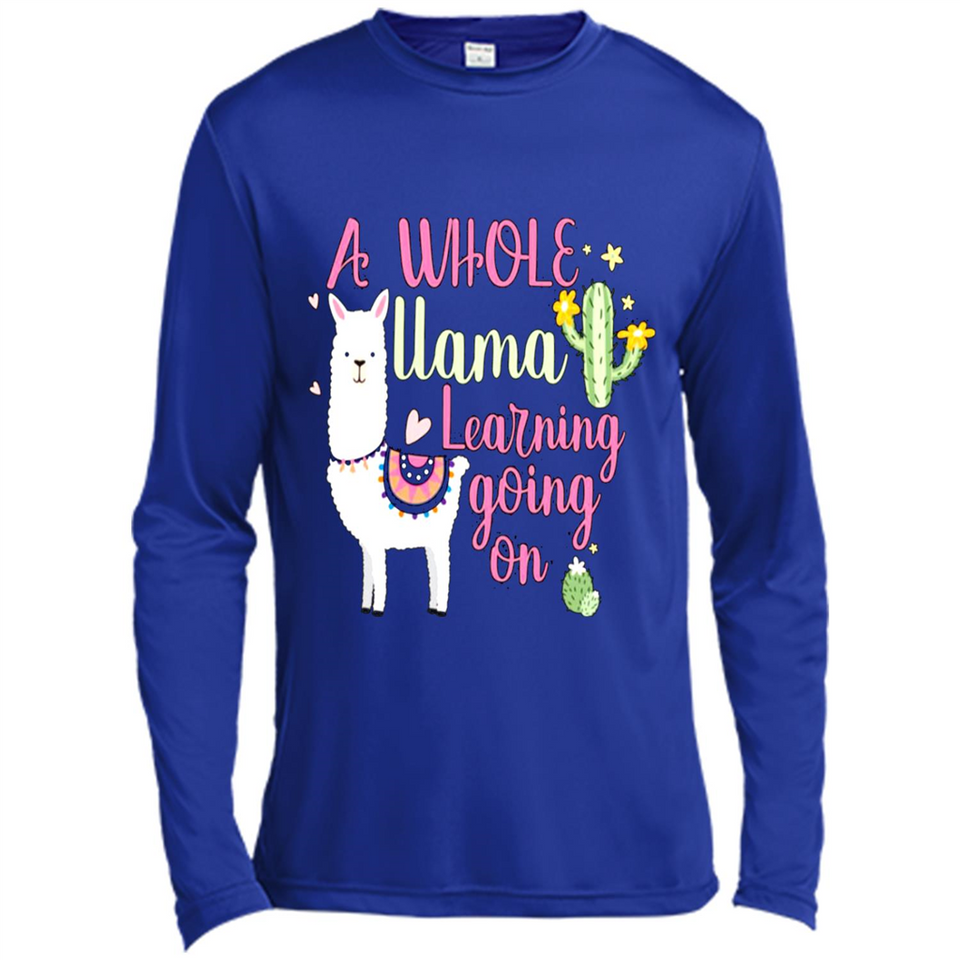 A Whole Llama Learning Going on Teachers Students PING PONG