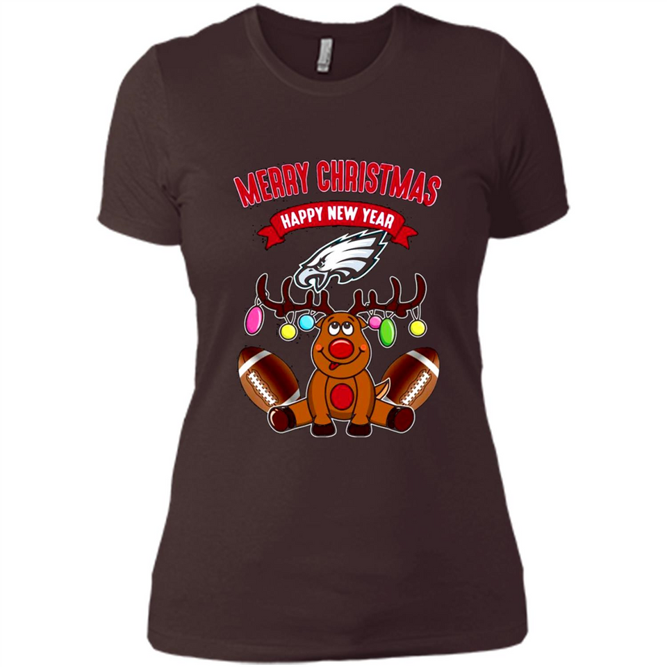 Philadelphia Eagles NFL Reindeer Funny Merry Christmas And Happy New Year