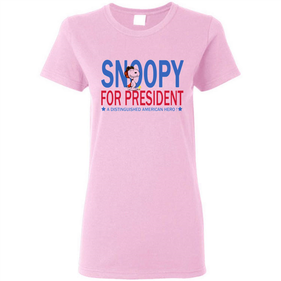 Snoopy for President - Ladies Short-Sleeve
