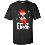 Feliz Navidog Boston Terrier Dog Ugly Xmas Sweater PING PONG