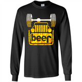 Jeep Reverse Beer Off Roading Funny Drinking