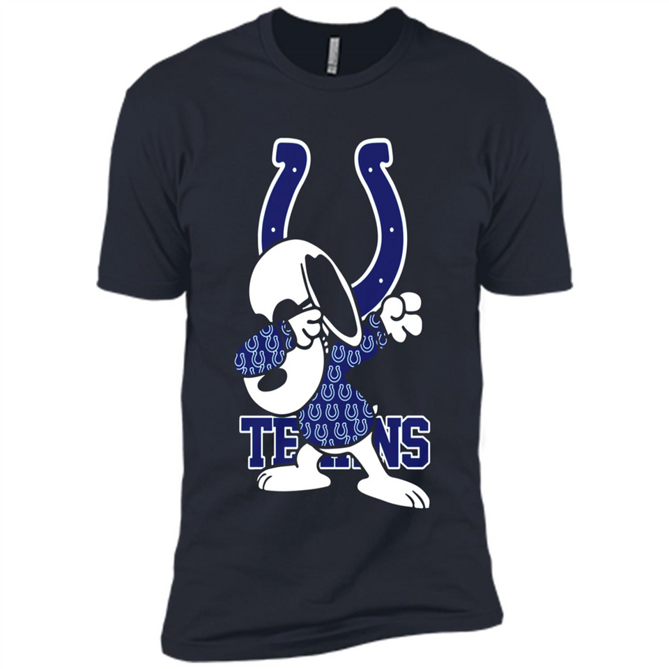 Indianapolis Colts Snoopy Dabbing PING PONG