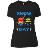 Snow Day Shirt For Golden State Warriors Vs Minion Fans pingpong