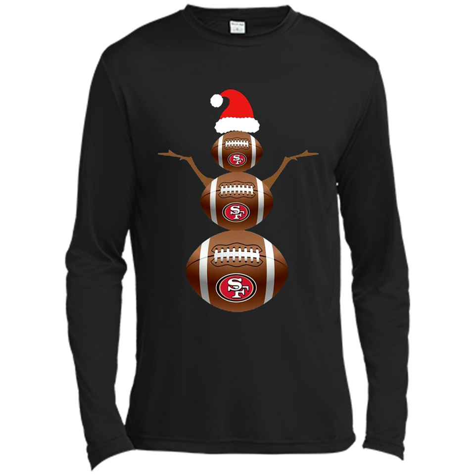 San Francisco 49ers NFL Dabbing Snowman Xmas