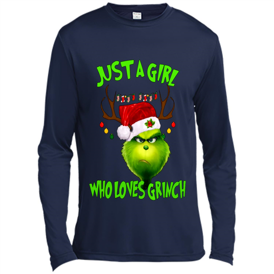 Just a Girl Who Loves Grinch Christmas PING PONG