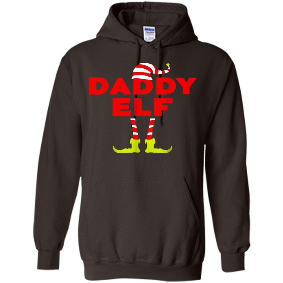 Mens Daddy Elf T-Shirt Funny Matching Christmas Costume - Hoodie