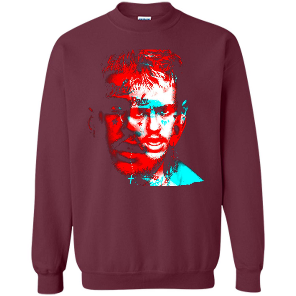 Lil Peep Rapper Fan Wear Shirt Ladies' Boyfriend Shirt - Sweatshirt