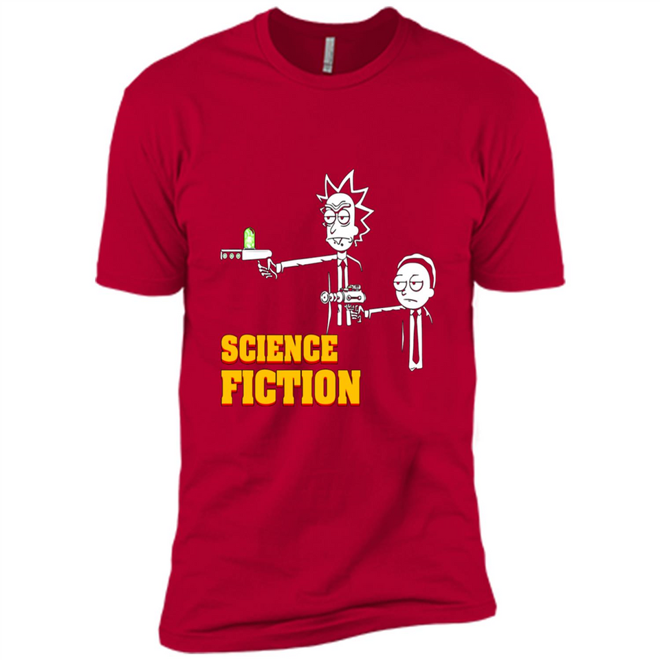 Science Fiction Rick and Morty Pulp Fiction