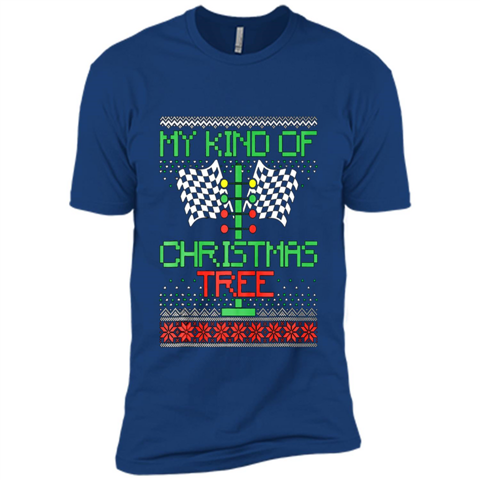 Funny Drag Racing Ugly Christmas Holiday Tree PING PONG