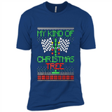 Funny Drag Racing Ugly Christmas Holiday Tree PING PONG